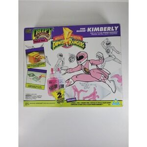 Vintage 1994 Creepy Crawlers Mold Pack Pink Ranger Kimberly Mighty Morphine!